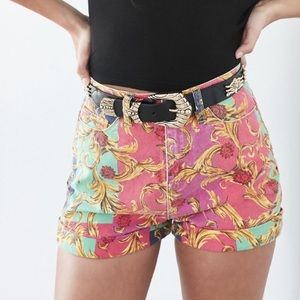 BDG Pattern High Rise Short